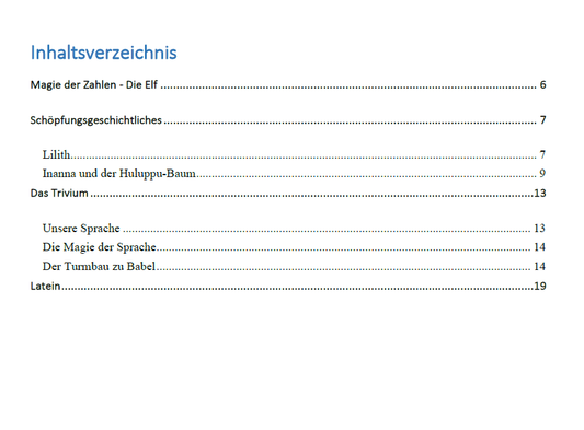 Magazin "Wedischer Studienkreis" Nr.23